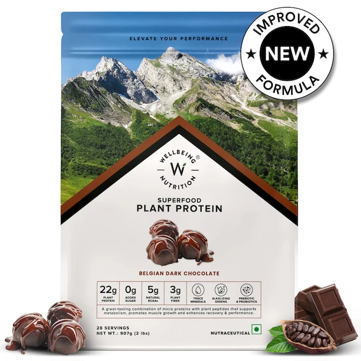 Vegan Protein - Belgian Dark Chocolate (907 Gms)