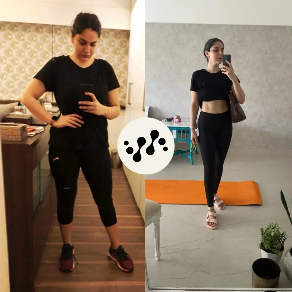 Ankit Hinduja, before and after fitcru coaching
