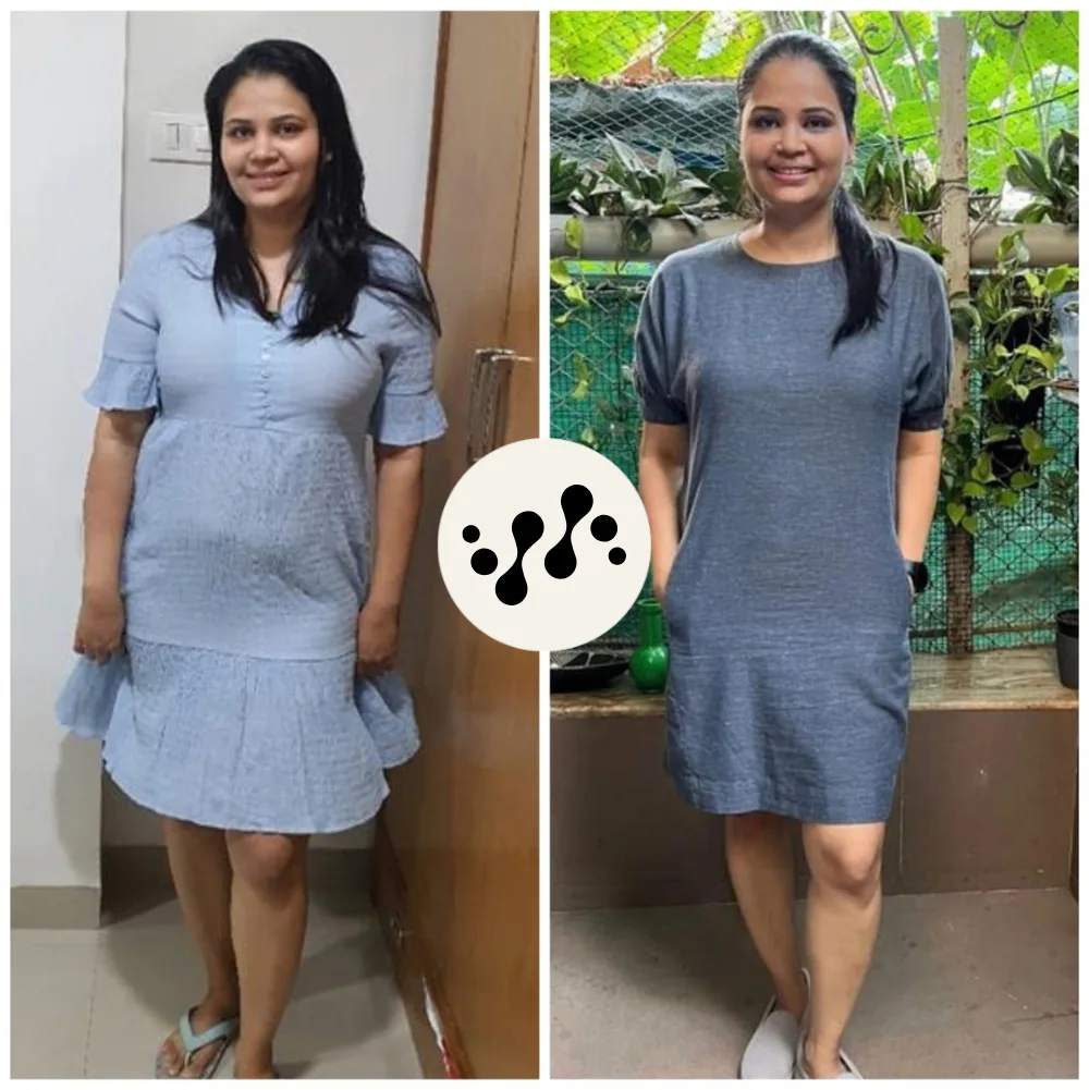 Nishita Gala, before and after fitcru coaching