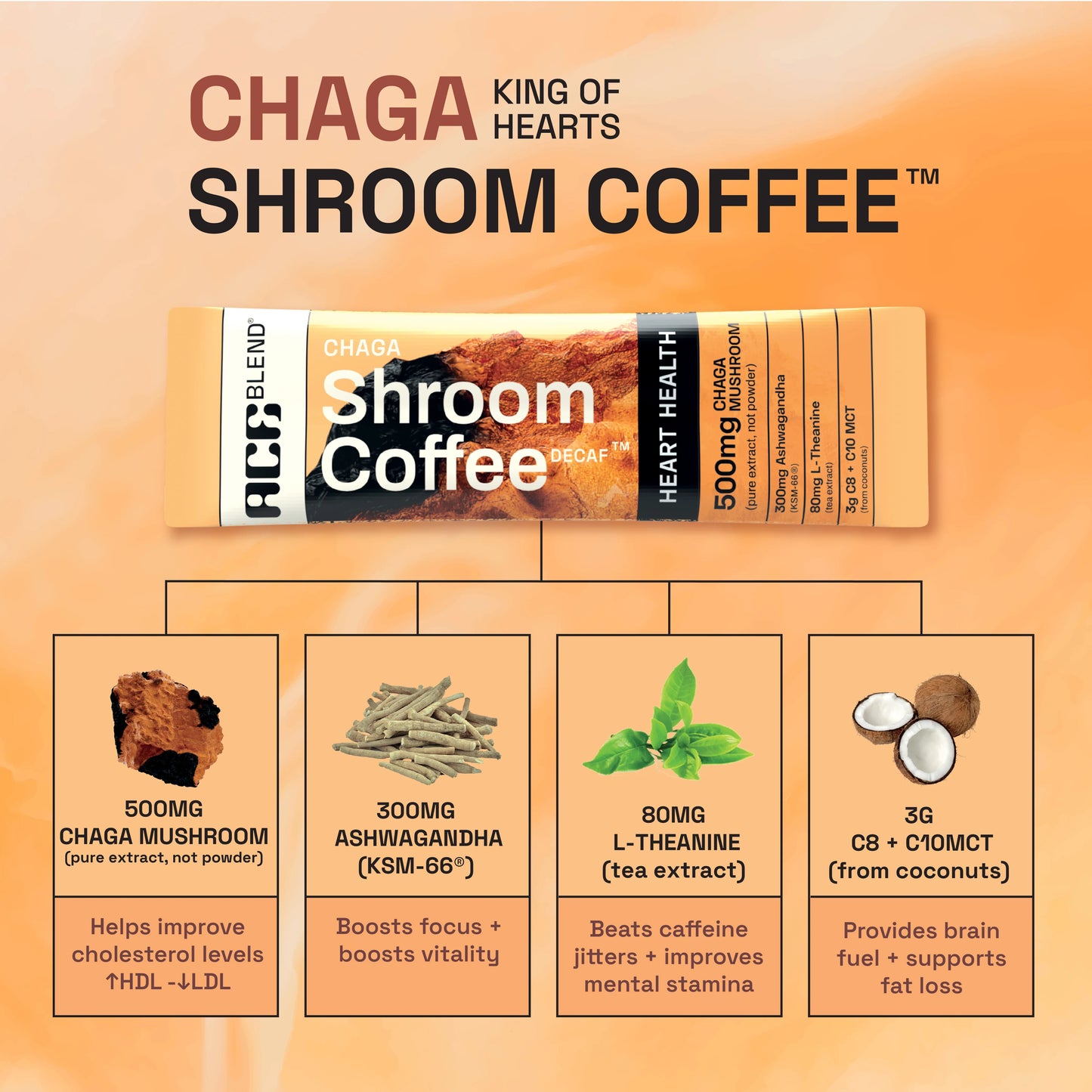 Chaga Shroom Coffee (Decaf)